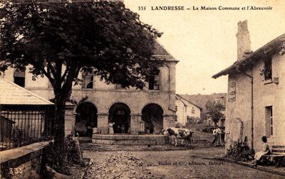 Carte postale ancienne de Landresse