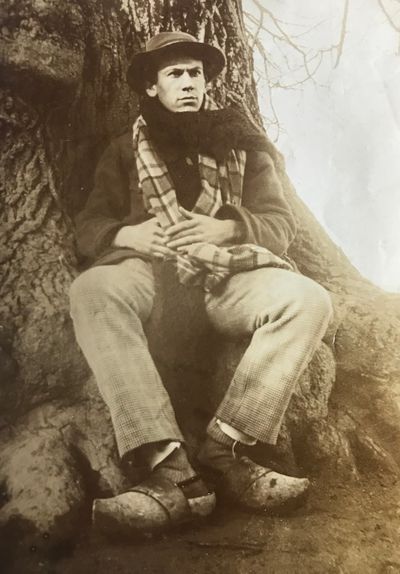 Photo en «Rustique» à Durnes en 1904, cliché Deubel