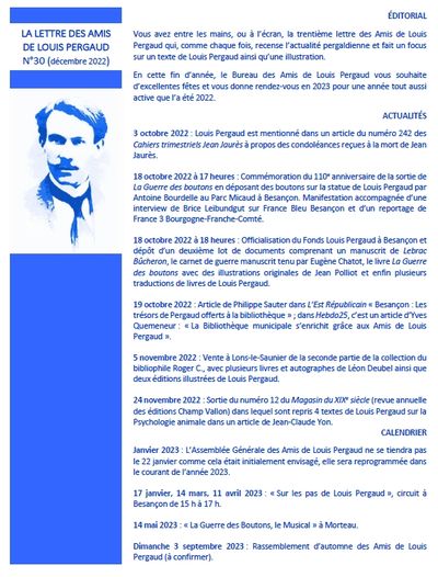 Lettre trimestrielle numérique